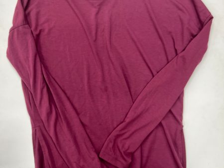 Athletic Top Long Sleeve Crewneck By Nike  Size: S Sale