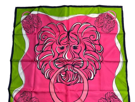 Scarf Square 100% Silk By Lilly Pulitzer Cheap