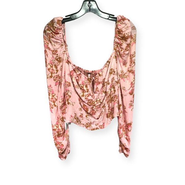 Top Long Sleeve By Free People  Size: M Online Hot Sale