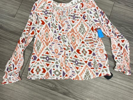 Blouse Long Sleeve By Andree By Unit  Size: L For Sale