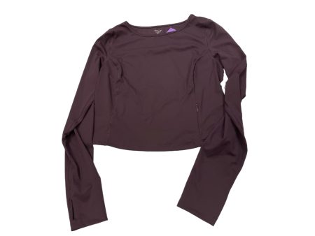 Athletic Top Long Sleeve Collar By Old Navy  Size: L Online