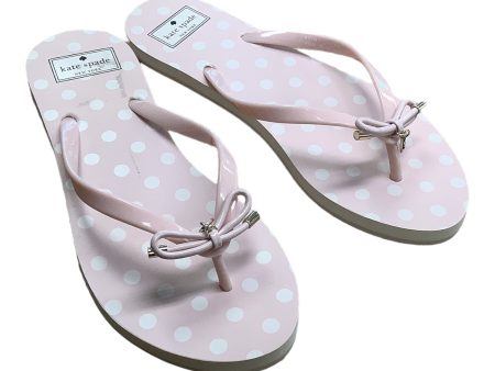 Sandals Flip Flops By Kate Spade  Size: 10 Online Sale