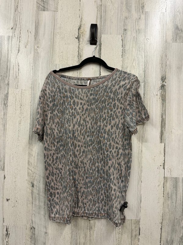 Top Short Sleeve Basic By Free People  Size: S Online Hot Sale