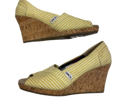 Shoes Heels Wedge By Toms  Size: 7.5 For Discount