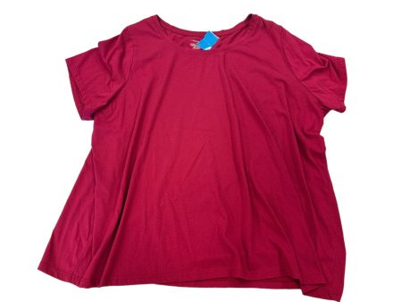 Top Short Sleeve Basic By Lane Bryant  Size: 26 Cheap