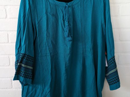 Tunic 3 4 Sleeve By Christopher And Banks  Size: Xl Supply