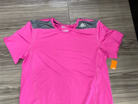 Athletic Top Short Sleeve By Adidas  Size: Xl Sale