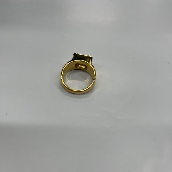 Ring Other By Cmb 18K Plated Over Stainless Steel Size: 7 Online now