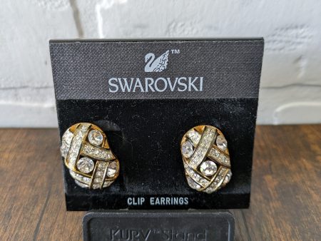 Earrings Clip By Swarovski For Sale