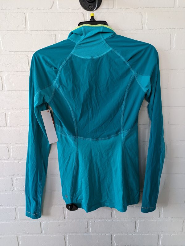 Athletic Top Long Sleeve Collar By Lululemon  Size: 4 Sale