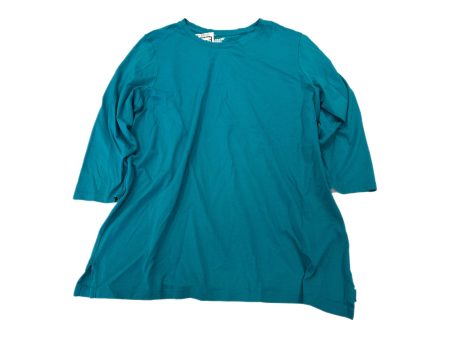 Top 3 4 Sleeve Basic By Lands End  Size: Petite  Medium Online